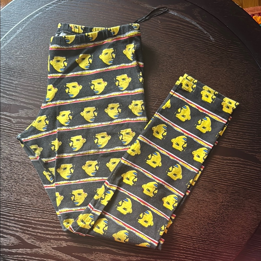 This Is Not A Love Song Pat Field- Drake Graphic Print Leggings.